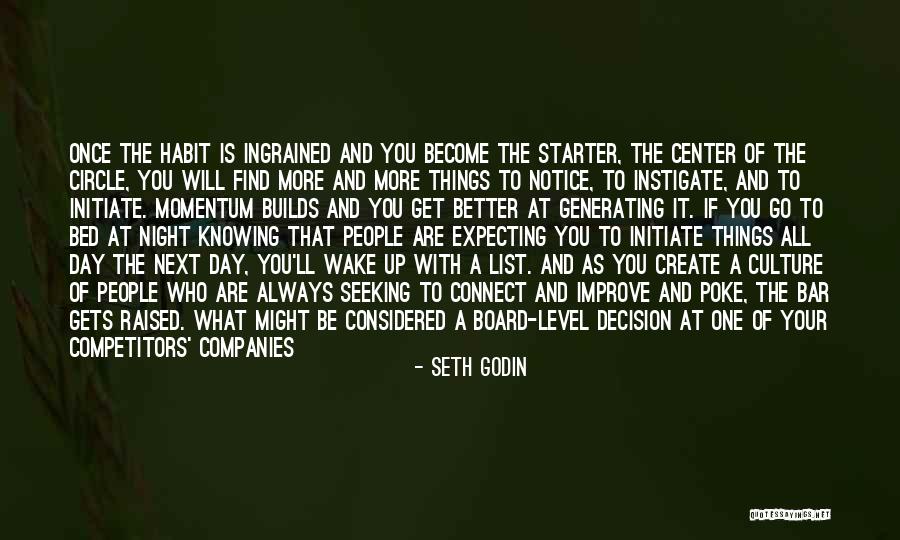 Initiating Quotes By Seth Godin