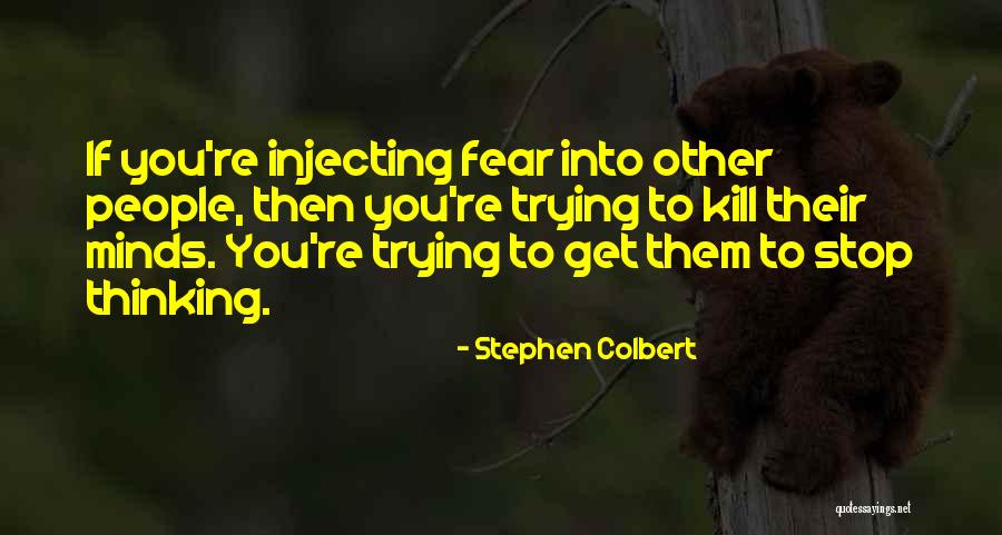 Injecting Quotes By Stephen Colbert