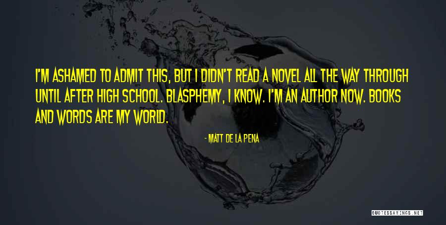Injurias Graves Quotes By Matt De La Pena Injurias Graves Quotes By Matt De La Pena