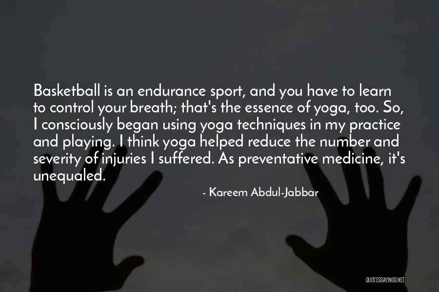 Injuries And Sports Quotes By Kareem Abdul-Jabbar