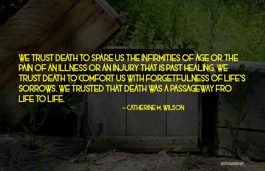 Injury Healing Quotes By Catherine M. Wilson Injury Healing Quotes By Catherine M. Wilson