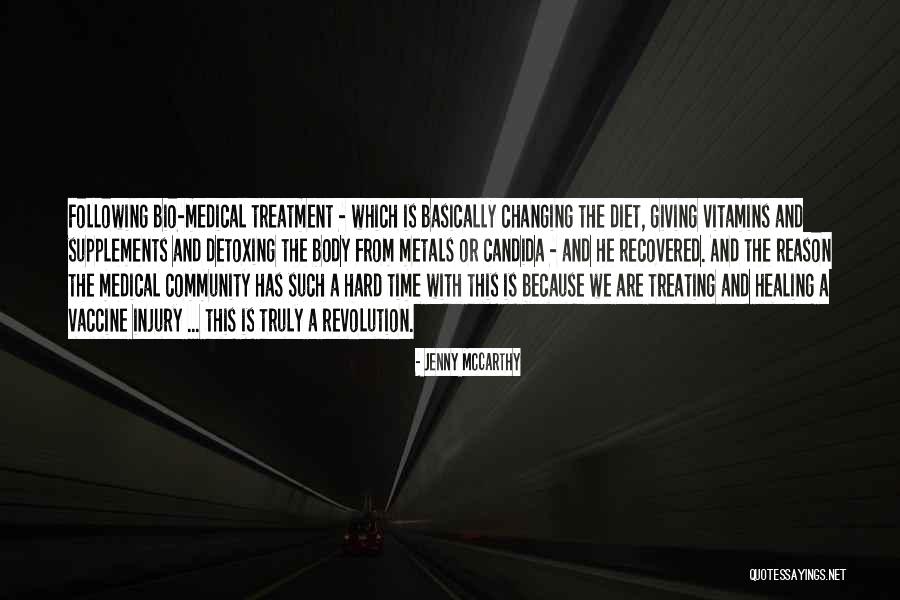 Injury Healing Quotes By Jenny McCarthy