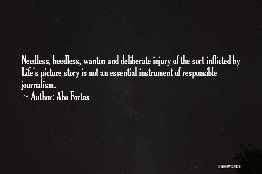 Injury Quotes By Abe Fortas