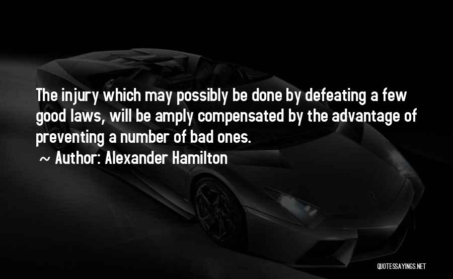 Injury Quotes By Alexander Hamilton