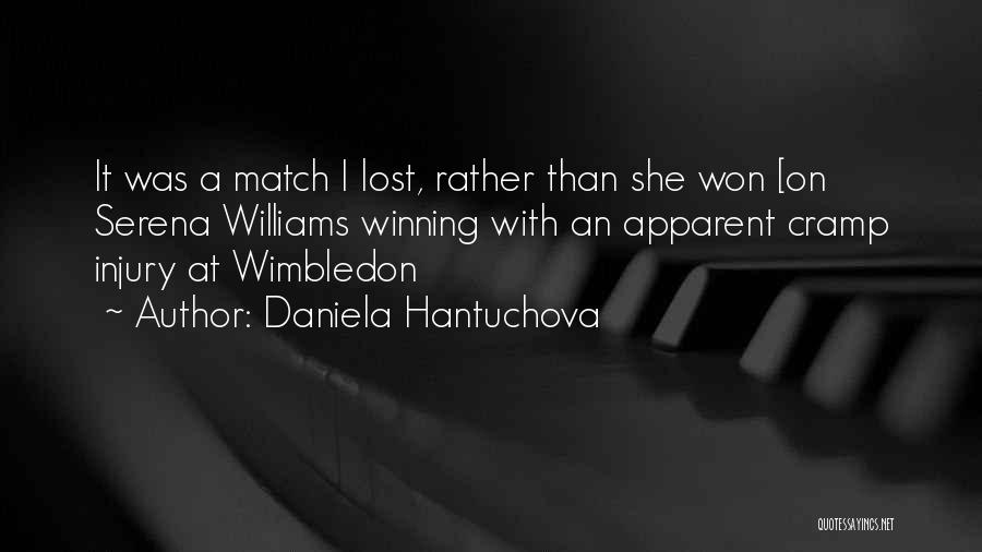 Injury Quotes By Daniela Hantuchova