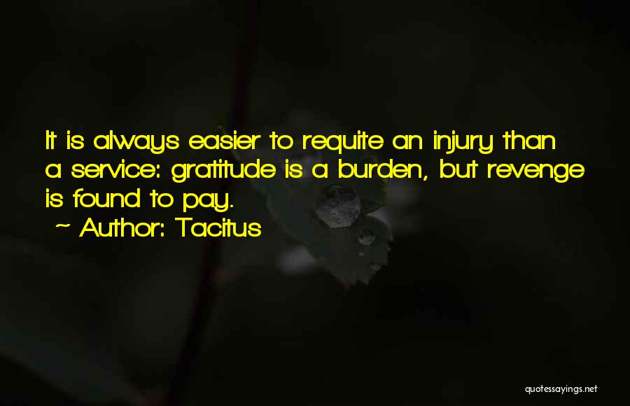 Injury Quotes By Tacitus