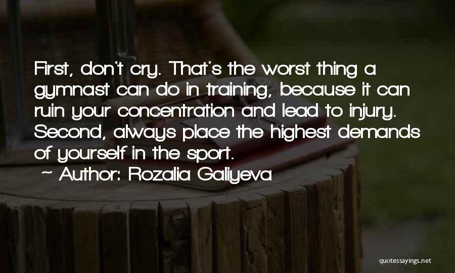 Injury Sports Quotes By Rozalia Galiyeva