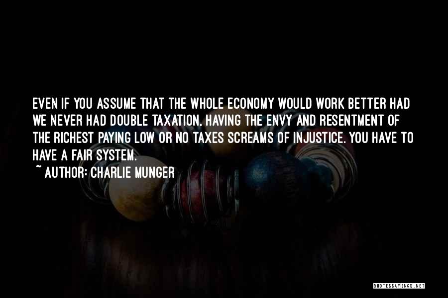 Injustice At Work Quotes By Charlie Munger