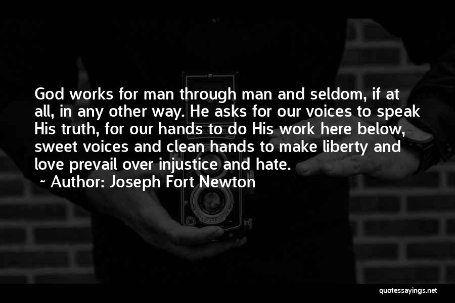 Injustice At Work Quotes By Joseph Fort Newton