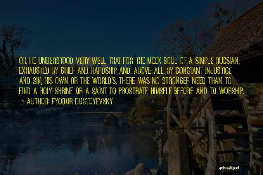 Injustice For All Quotes By Fyodor Dostoyevsky