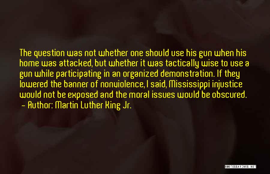 Injustice Martin Luther King Quotes By Martin Luther King Jr.