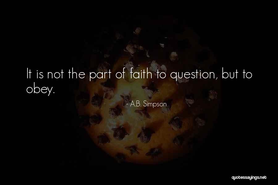 Injusticia Sinonimo Quotes By A.B. Simpson Injusticia Sinonimo Quotes By A.B. Simpson