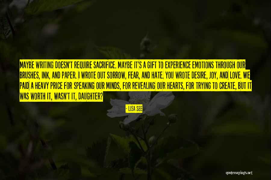 Ink To Joy Quotes By Lisa See Ink To Joy Quotes By Lisa See