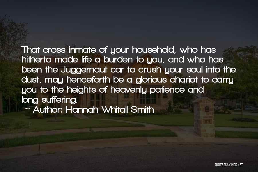Inmate Quotes By Hannah Whitall Smith