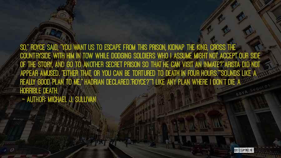 Inmate Quotes By Michael J. Sullivan