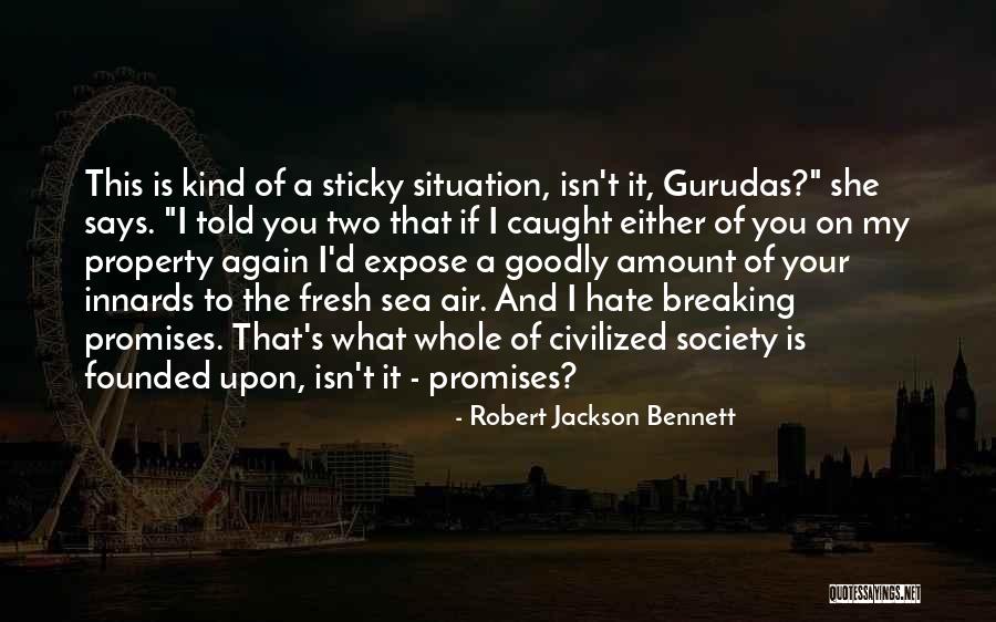 Innards Quotes By Robert Jackson Bennett Innards Quotes By Robert Jackson Bennett