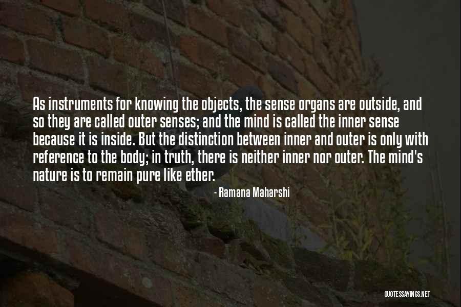 Inner And Outer Knowing Quotes By Ramana Maharshi Inner And Outer Knowing Quotes By Ramana Maharshi