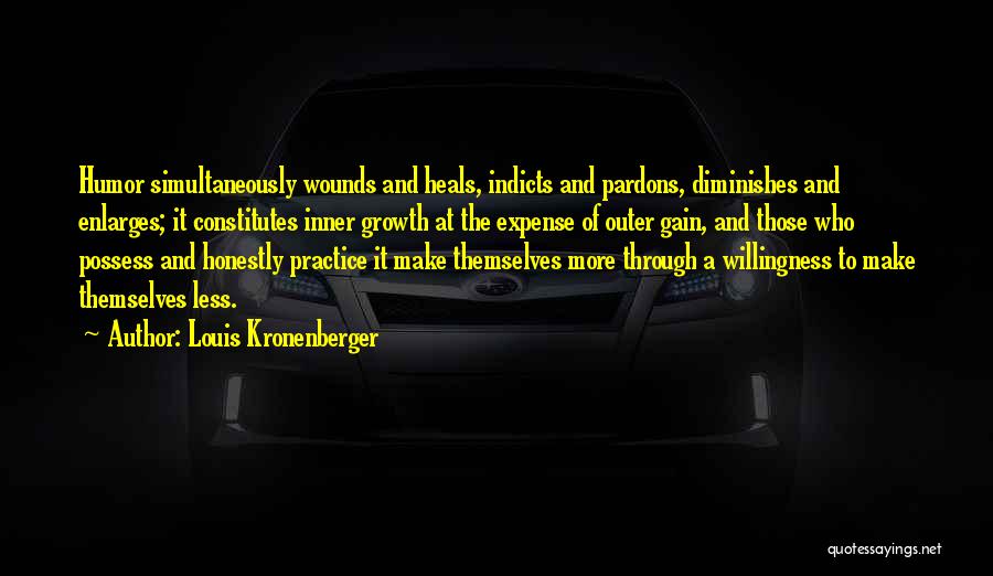 Inner And Outer Quotes By Louis Kronenberger