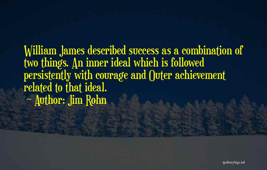 Inner And Outer Self Quotes By Jim Rohn