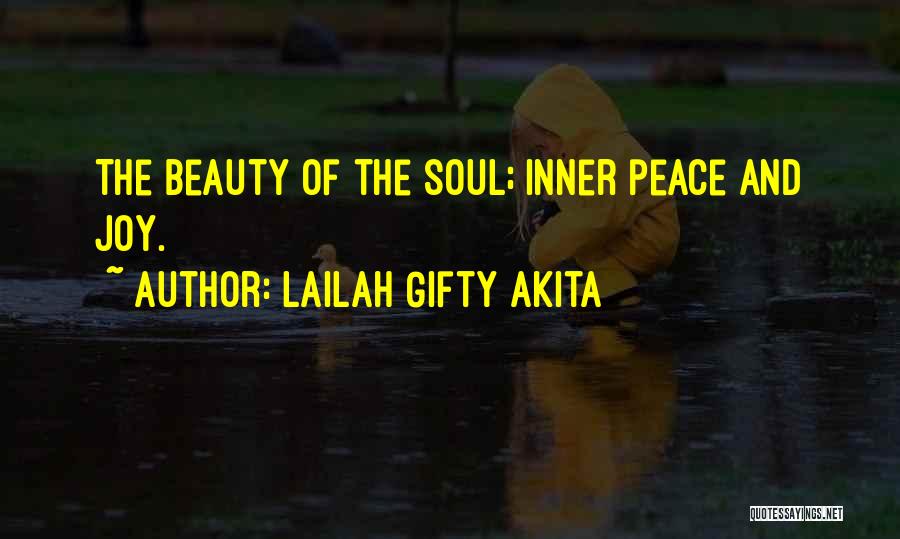 Inner Beauty And Peace Quotes By Lailah Gifty Akita