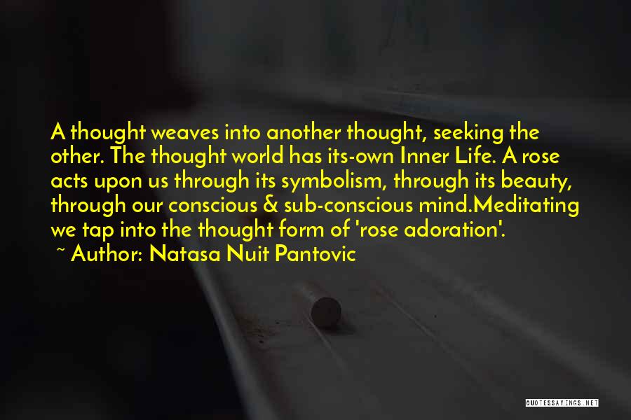 Inner Beauty And Peace Quotes By Natasa Nuit Pantovic