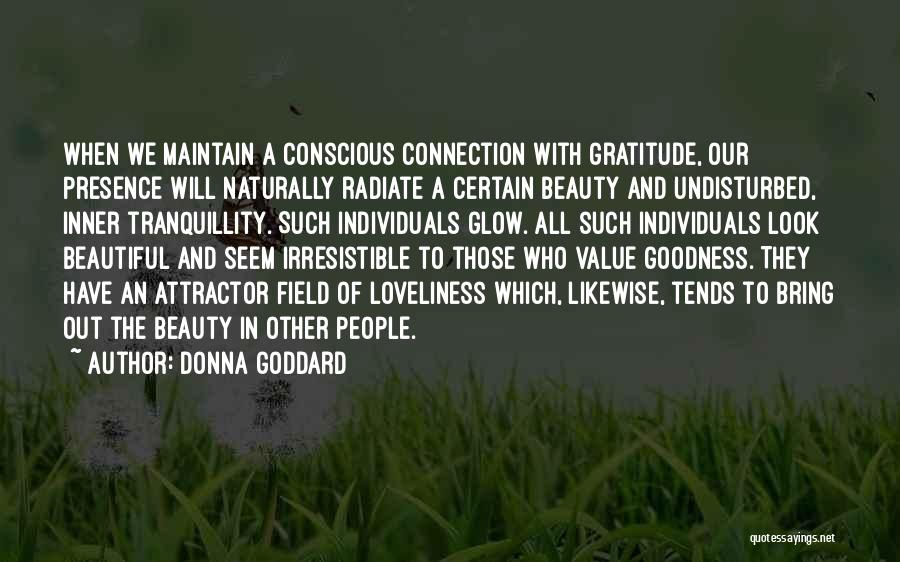 Inner Beauty Love Quotes By Donna Goddard