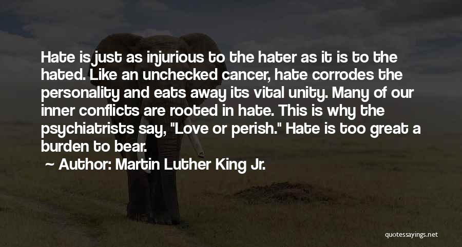 Inner Conflicts Quotes By Martin Luther King Jr.