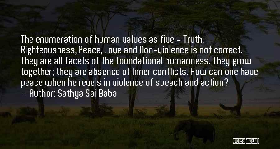 Inner Conflicts Quotes By Sathya Sai Baba