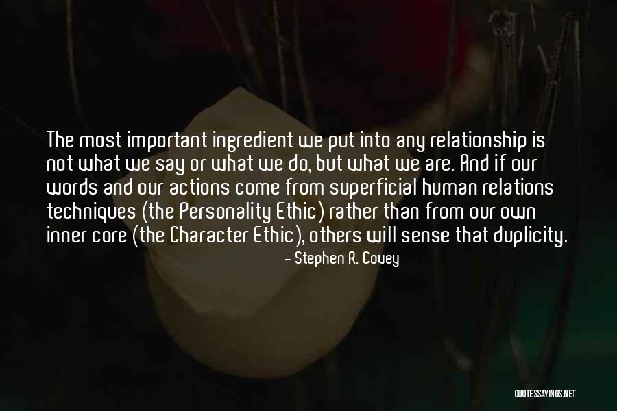 Inner Core Quotes By Stephen R. Covey Inner Core Quotes By Stephen R. Covey