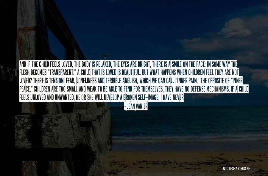 Inner Evil Quotes By Jean Vanier Inner Evil Quotes By Jean Vanier