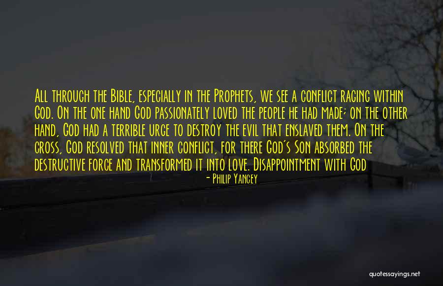 Inner Evil Quotes By Philip Yancey Inner Evil Quotes By Philip Yancey