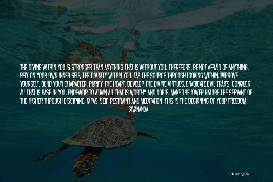 Inner Evil Quotes By Sivananda Inner Evil Quotes By Sivananda