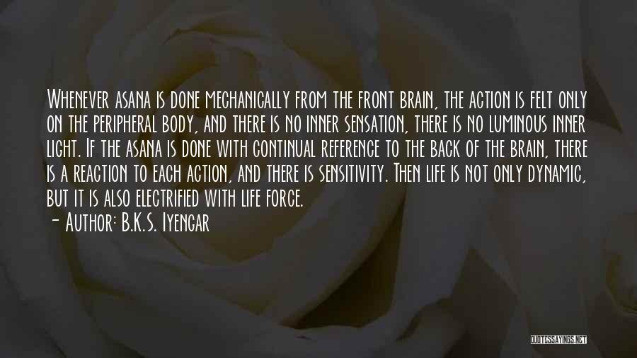Inner Force Quotes By B.K.S. Iyengar
