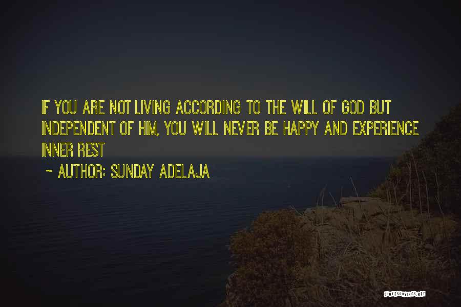 Inner Fulfillment Quotes By Sunday Adelaja