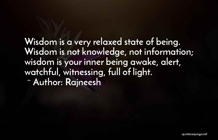 Inner Light Quotes By Rajneesh