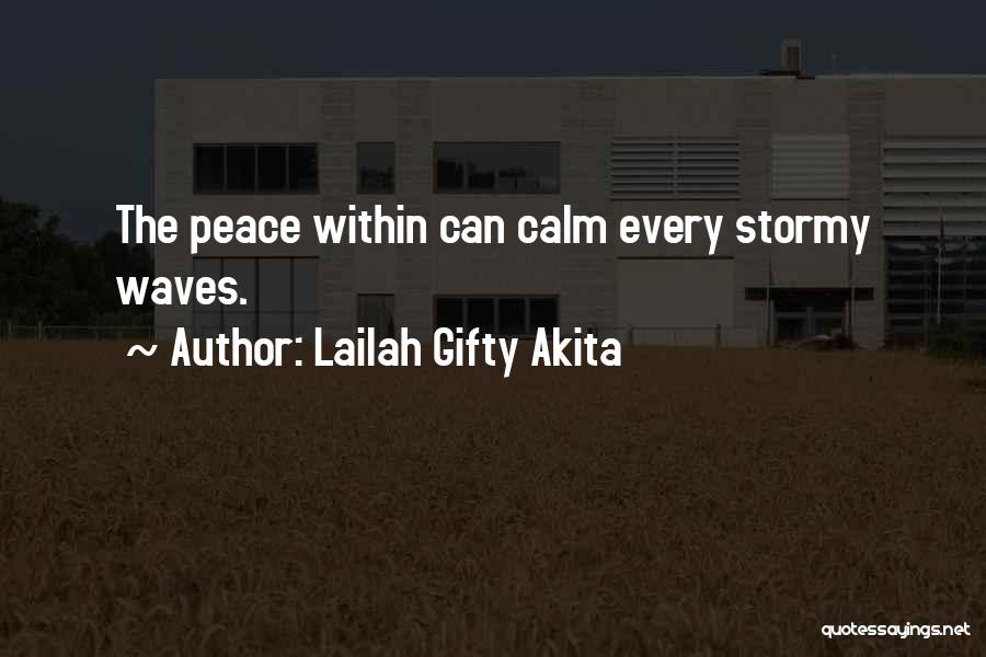 Inner Motivation Quotes By Lailah Gifty Akita