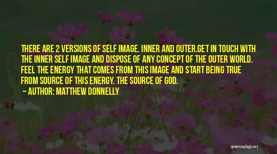 Inner Peace And Outer Peace Quotes By Matthew Donnelly