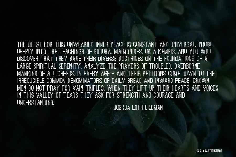 Inner Peace Buddha Quotes By Joshua Loth Liebman Inner Peace Buddha Quotes By Joshua Loth Liebman