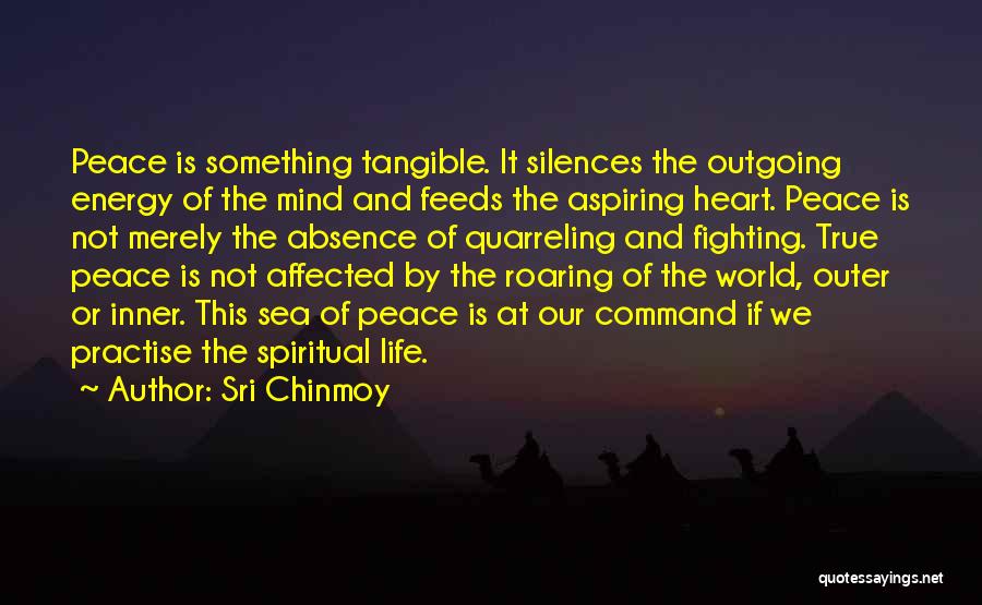 Inner Peace Of Mind Quotes By Sri Chinmoy