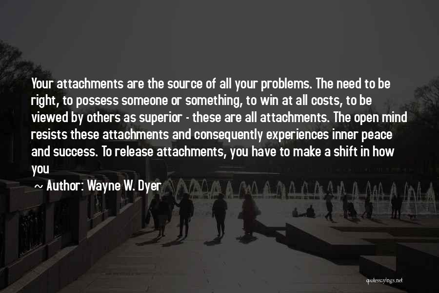 Inner Peace Of Mind Quotes By Wayne W. Dyer