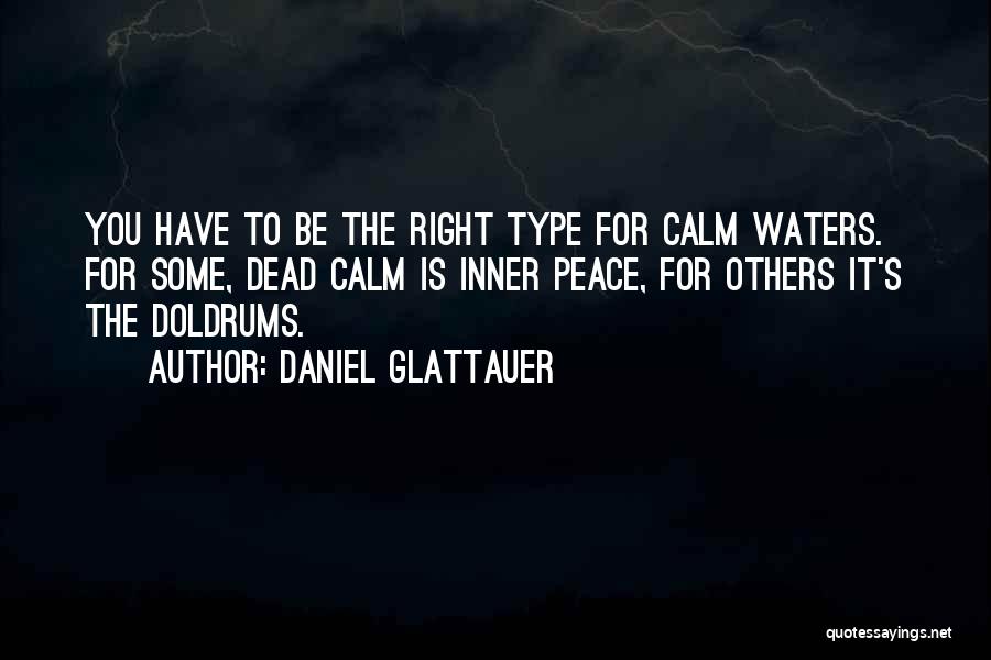 Inner Peace Quotes By Daniel Glattauer