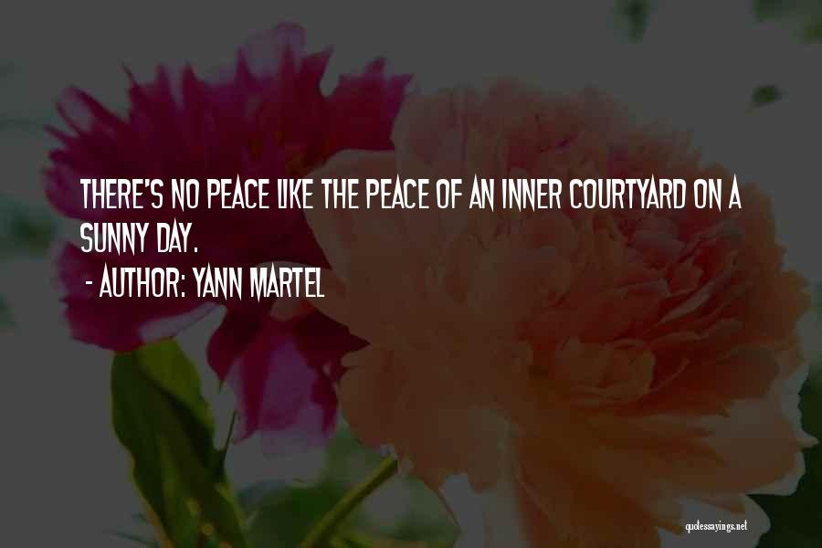 Inner Peace Quotes By Yann Martel