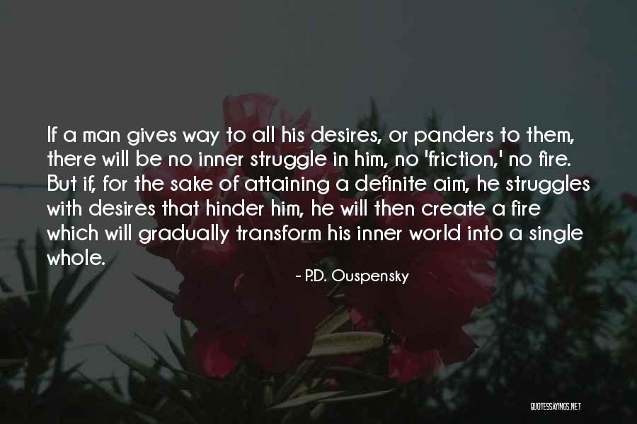 Inner Quotes By P.D. Ouspensky