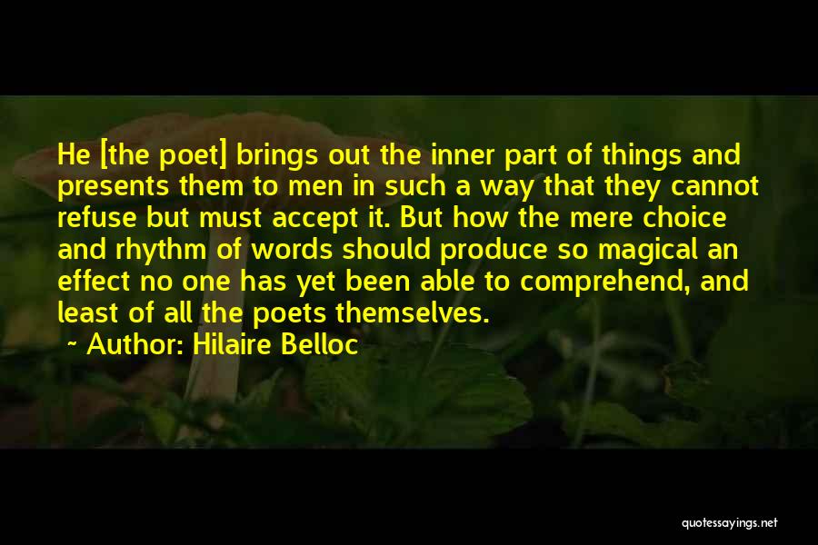 Inner Rhythm Quotes By Hilaire Belloc