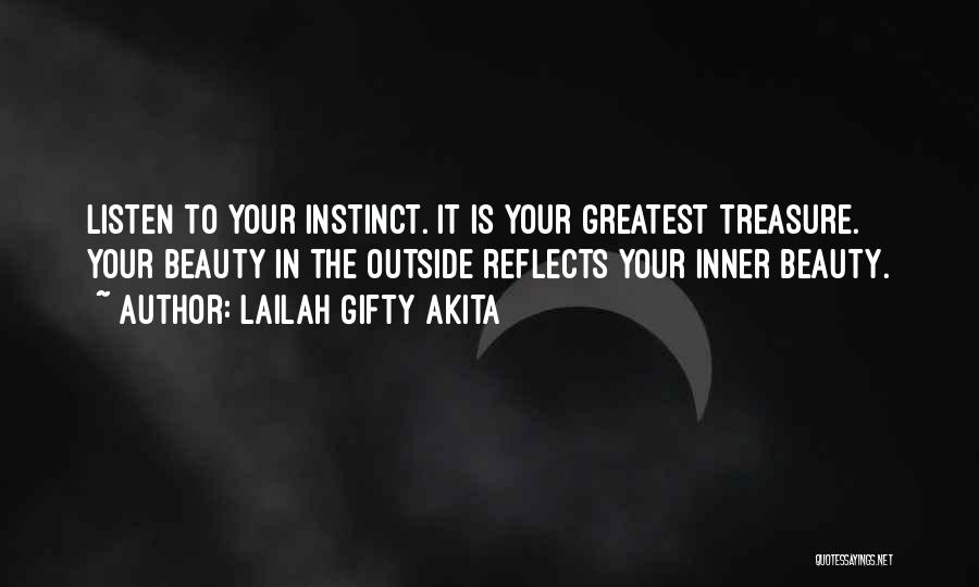 Inner Self Beauty Quotes By Lailah Gifty Akita