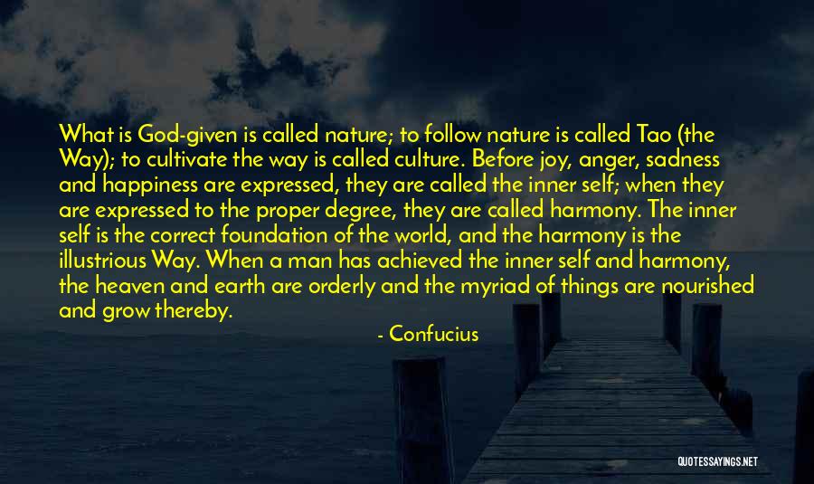 Inner Self Happiness Quotes By Confucius Inner Self Happiness Quotes By Confucius