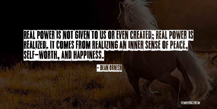 Inner Self Happiness Quotes By Dean Ornish Inner Self Happiness Quotes By Dean Ornish