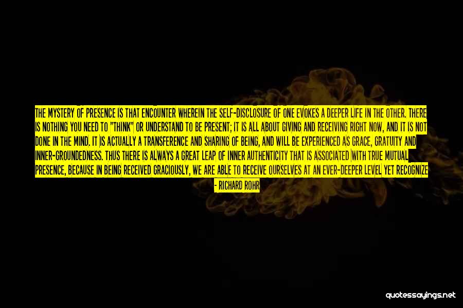 Inner Self Happiness Quotes By Richard Rohr Inner Self Happiness Quotes By Richard Rohr