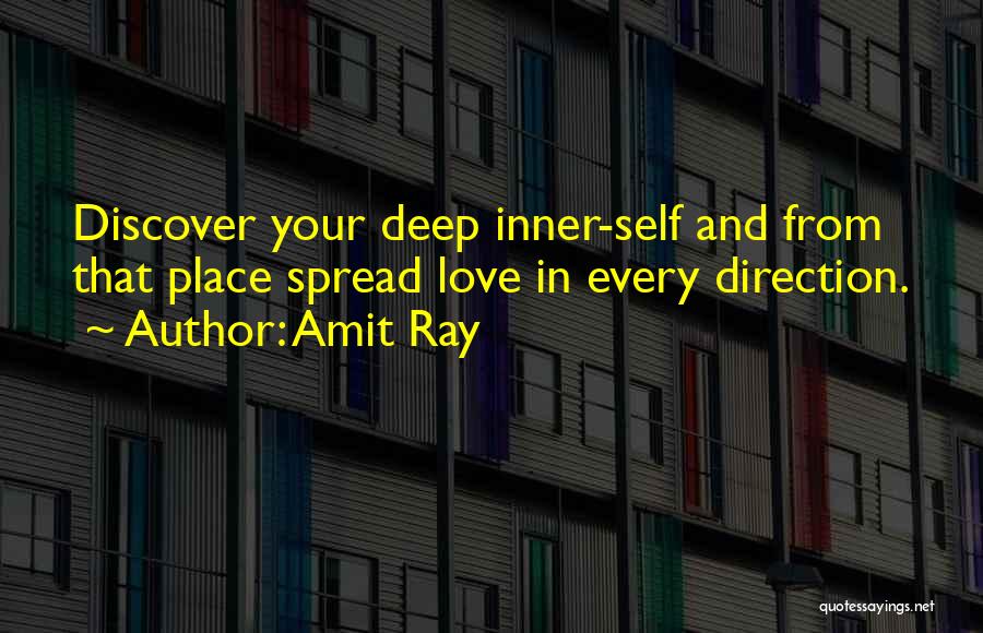 Inner Self Love Quotes By Amit Ray