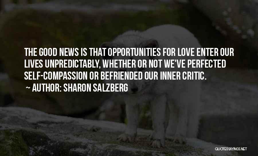 Inner Self Love Quotes By Sharon Salzberg